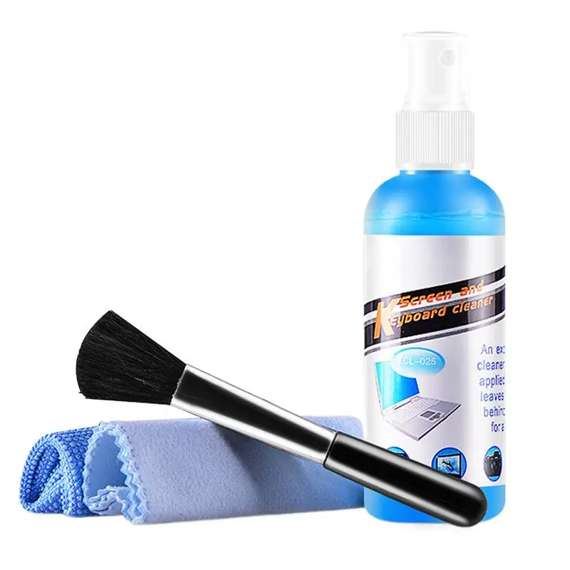 Laptop Cleaning Kit Electronics Screen Cleaner Large Size Computer Cleaning Kit Safe Multi-Function Professional Electronic