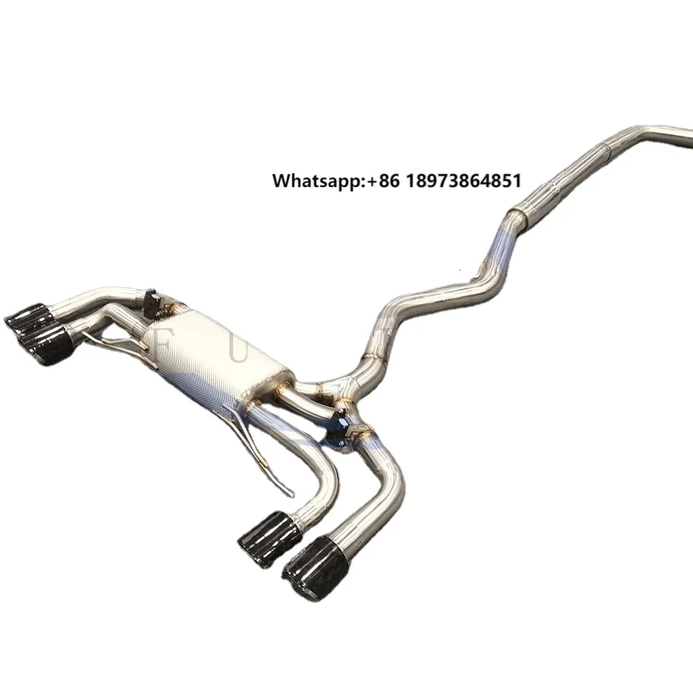 

Fudkli 304SS Exhaust for 3 Series 320i 325i 328i 330i 340i N20 B48 B58 F30 G20 G28 2.0T 3.0T Valved Muffler Exhaust Catback