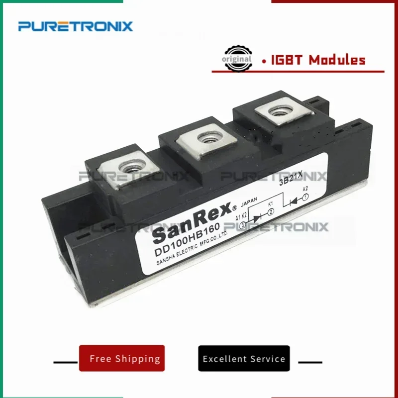 DD60HB120 DD60HB160 DD60KB160 DD60KB80 DD100HB160 DD160KB160 DD160KB120 DD160KB140 وحدة الطاقة الأصلية الجديدة