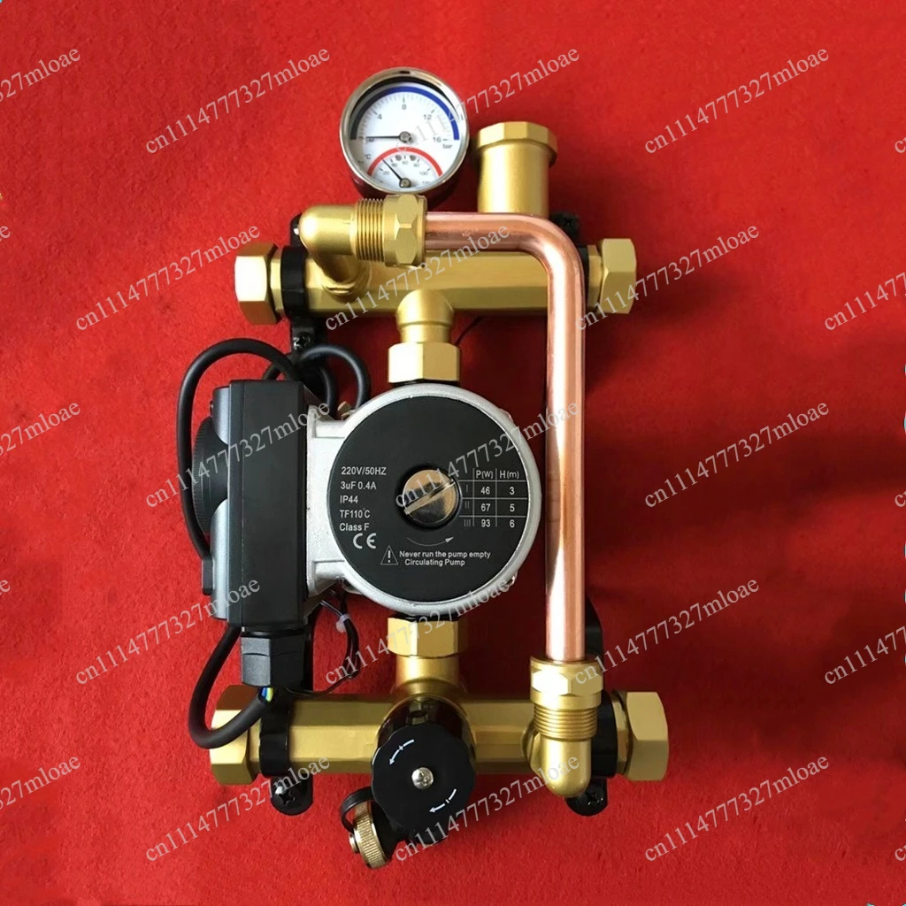 0-90 ℃ heating device mixing valve DF-1009 under floor heating hot and cold water circulation pump under floor manifold system
