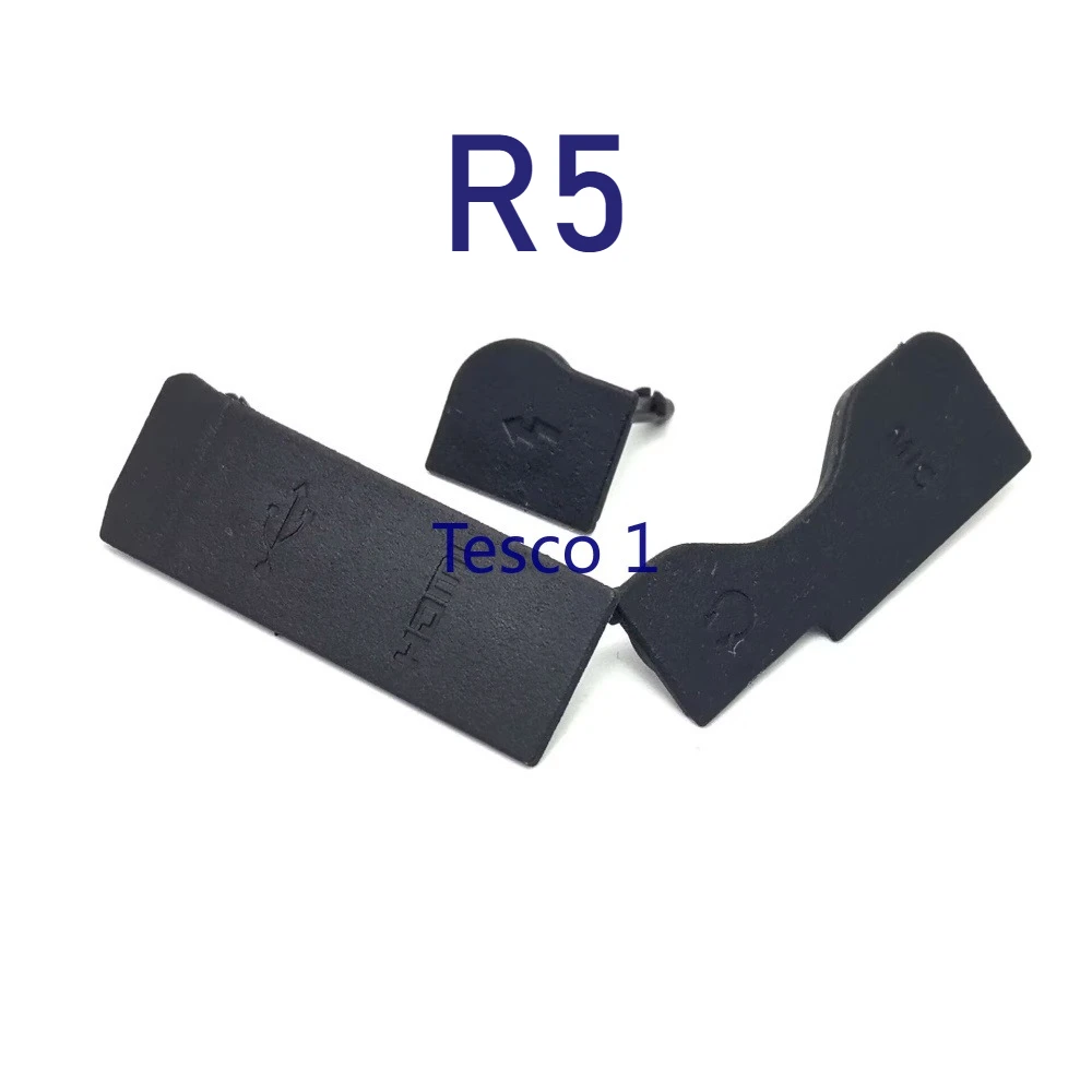 Brand New for CANON EOS R R5 R6 R6II EOSR RP USB HDMI-compatible / MIC Rubber Interface Terminal Rubber Door Cover Repair Part