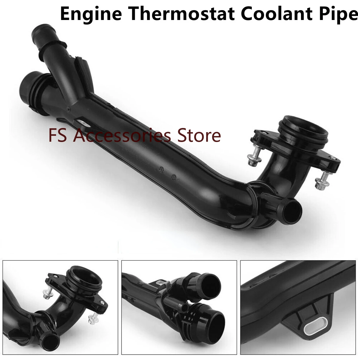 

A2642008600 New Engine Thermostat Coolant Pipe For Mercedes Benz CLS M264 C257 Coolant Pipe 2642008600