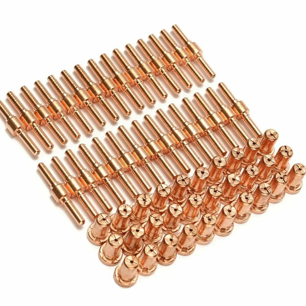 Extended Tips As Shown In The Picture PT31 Consumables 40A Rated Current Copper Construction Optimized Gas Channels