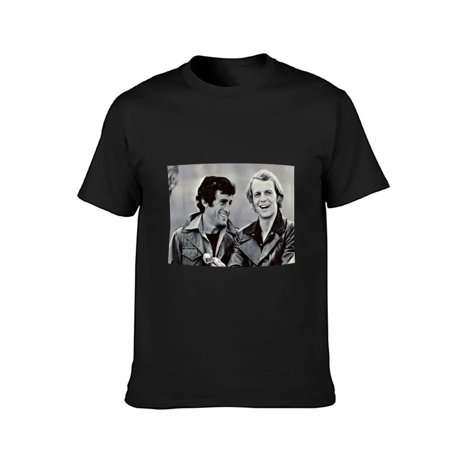 starsky paul michael glaser T-Shirt oversizeds cute tops plain black t shirts men