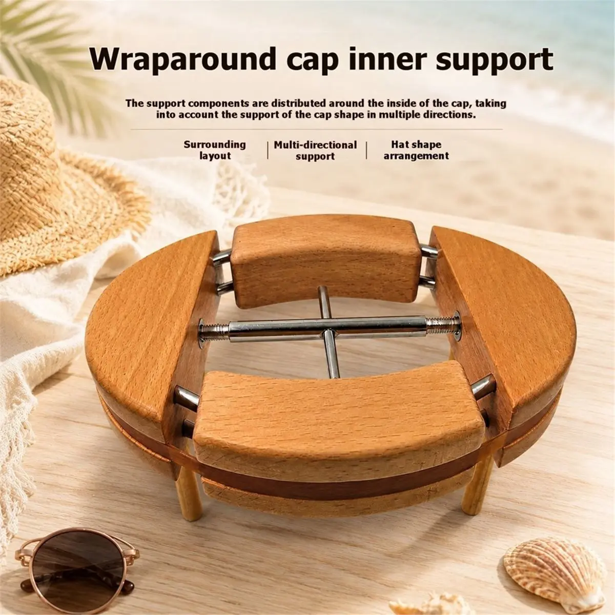 Hat Stretcher for Fitted Cowboy Hats Stretchers for Men - Expander Extender Shaper Widener Large Size Enlarger