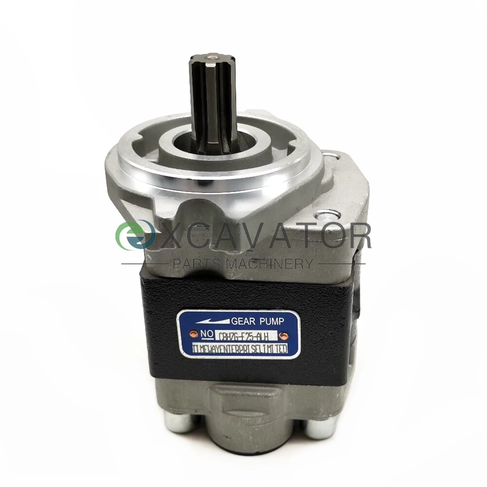 CBHZG Gear Oil Pump CBHZG-F25-ALH CBHZG-F25-ALHL for Forklift Parts Hydraulic Gear Pump Pressure 20~25Mpa Spline shaft 6Teeth