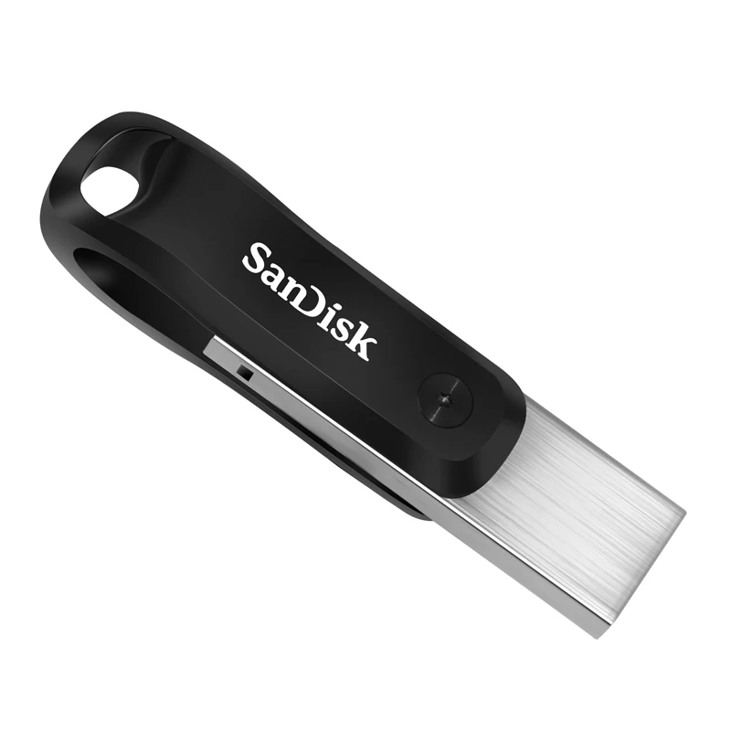 Imagem -02 - Usb Flash Drive Memory Stick Relâmpago para Iphone Ipad pc Usb 3.0 Mfi Pen Dirves 128 gb 256gb Sandisk-ix60n go