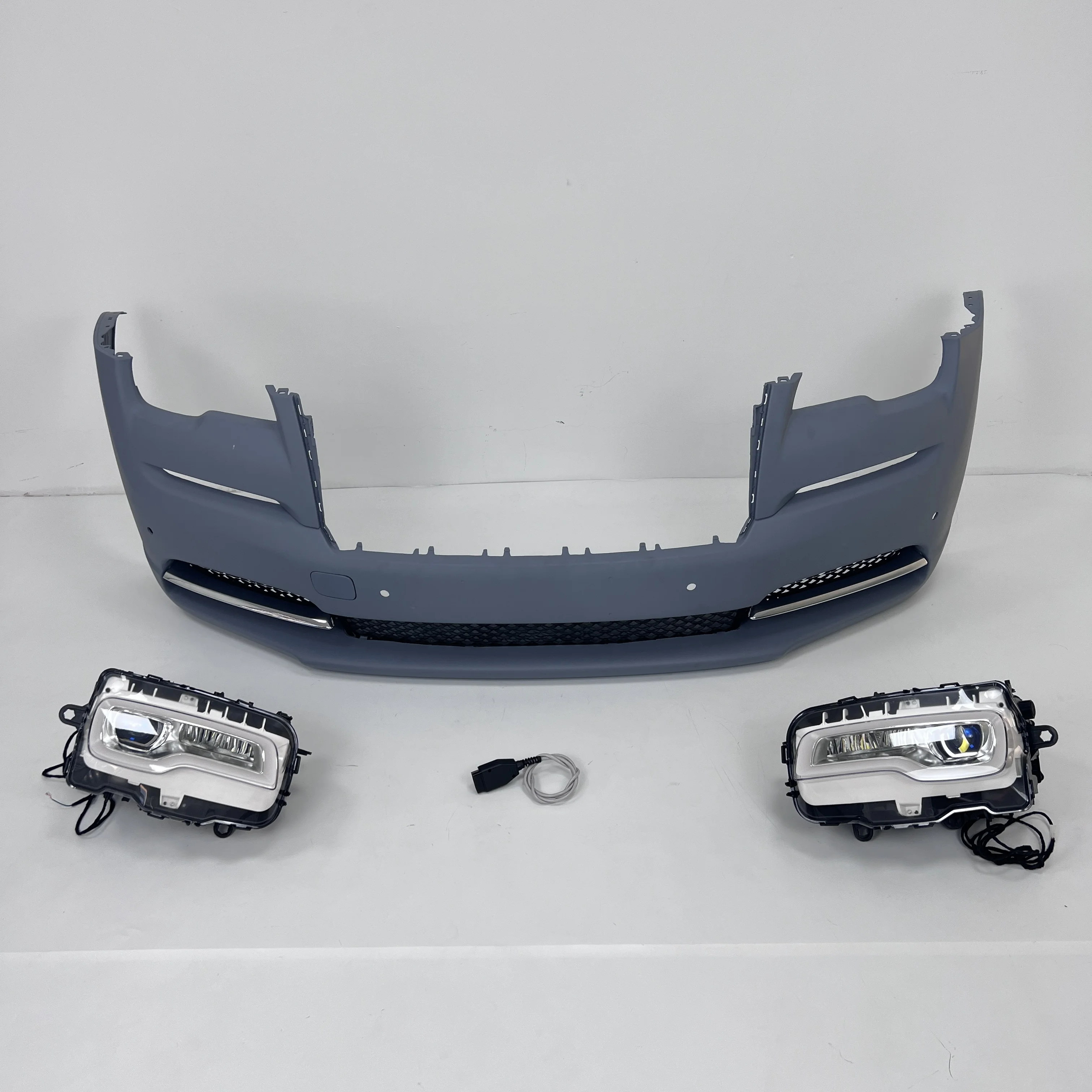 Upgrade to New Style Car Front Bumper Main Grill for Rolls Royce Wraith 1st Generation Upgrade to 2nd Generation 51117397114
