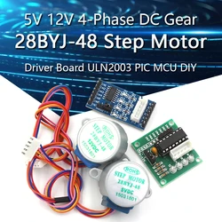 5V 4-Phase 28BYJ-48 DC Gear Step Stepper Motor ULN2003 Driver Board ULN2003 PIC MCU DIY