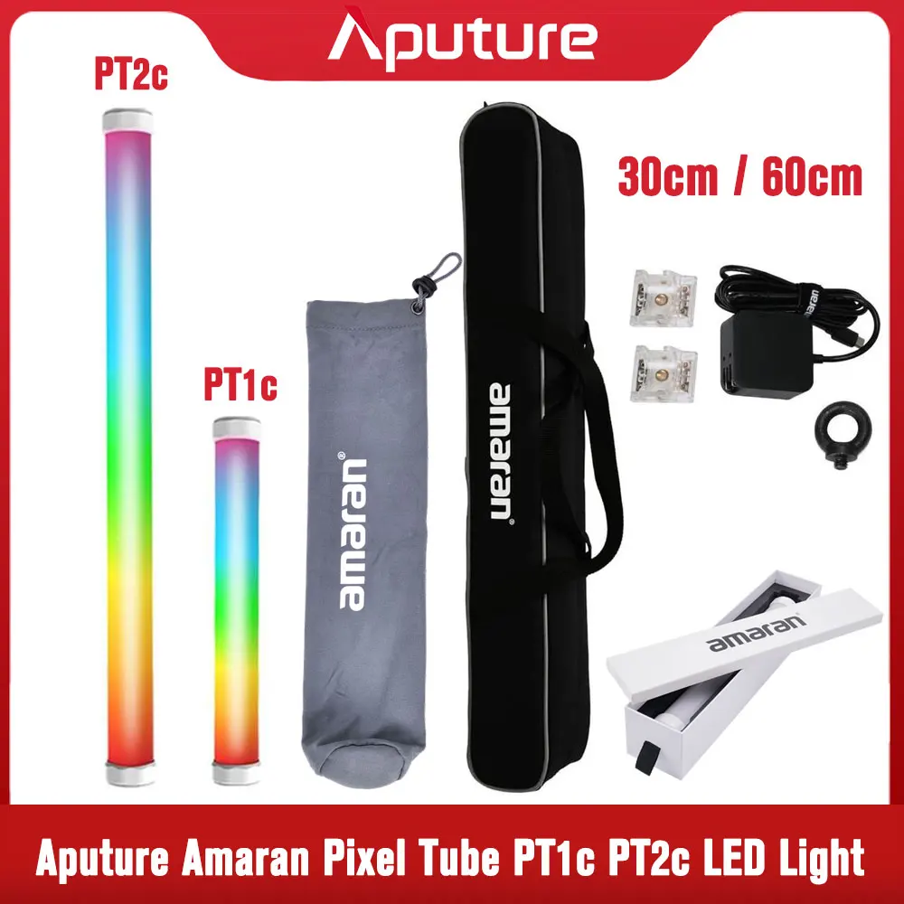 Aputure Amaran Pt1c Pt2c Buislampen Led Pixel Buis Stick Licht Magnetische Attractie Licht Video Studio Fotografie Verlichting