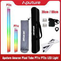 Amaran PT1c PT2c Tube Lights LED Pixel Tube Stick Light Magnetic Attraction Light Video Studio Photography Lighting by Aputure