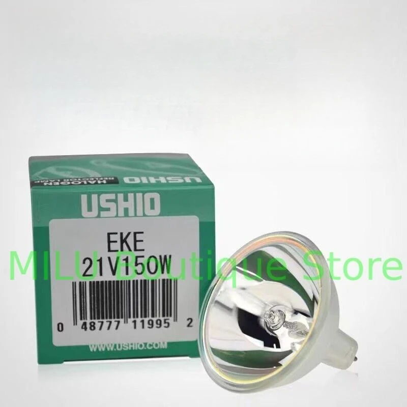 الأصلي USHIO EKE 21V150W الألياف البصرية الإضاءة لمبة المجهر 21 فولت 150 واط مصدر الضوء البارد مصباح هالوجين كوب