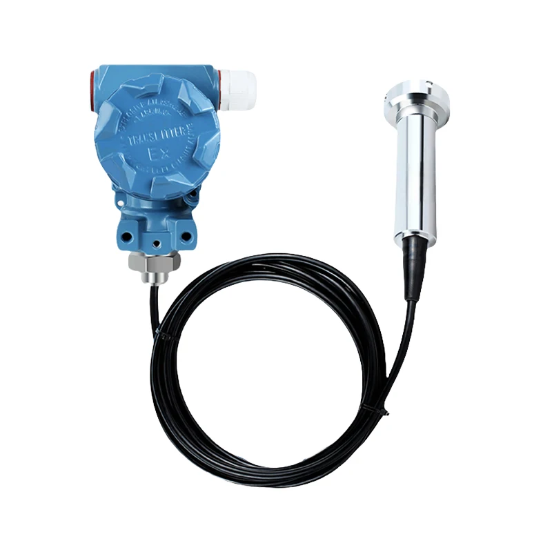 Hydrostatic Submersible Anti Clogging Level Sensor 4-20mA LCD Digital Display Septic Tank Dirty Water Level Transmitter 5m 10m