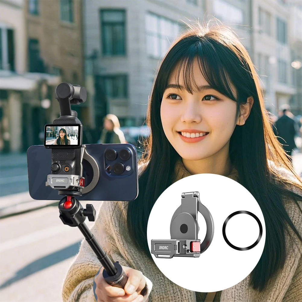 Soporte para teléfono, marco adaptador de expansión, soporte de expansión para cámara para DJI Osmo Pocket 3, accesorios para cámara