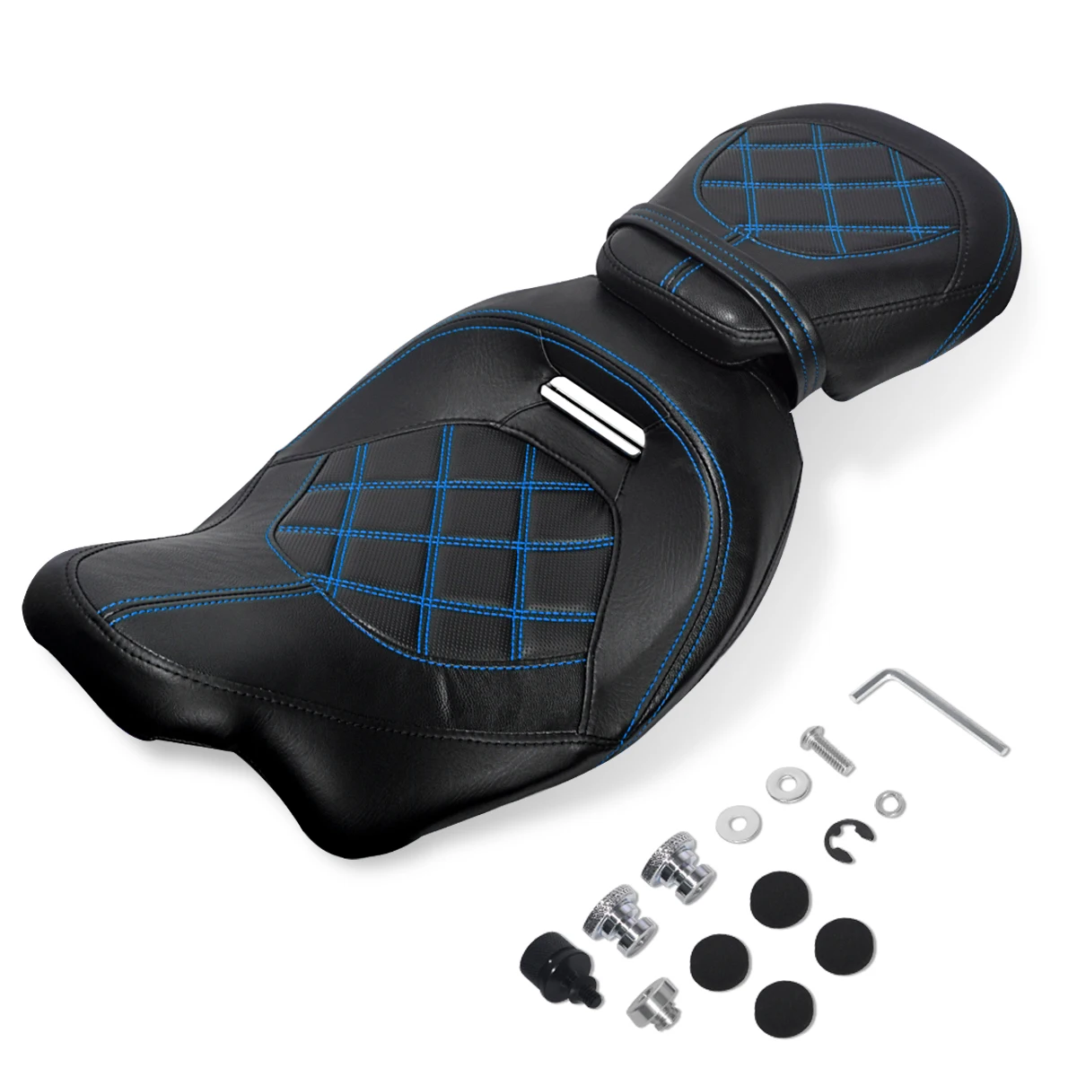 Motorfiets Twee-Up Low Profile Seat Voor Harley Touring Road King Street Glide Road Glide Electra Glide Speciale FLTRX 2009-2025