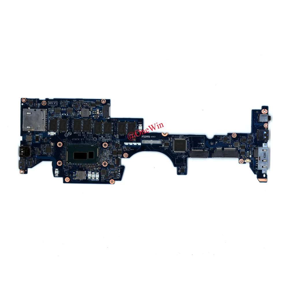 I5-4200 4G i5-4300 for ThinkPad Yoga 12 20C0 20CD Laptop Motherboard LA-A341P PN 00HT139 00HT181 00HT182 00HT140 00HT121 00HT122