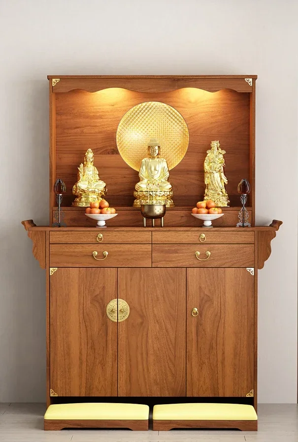 

Buddha Cabinet, Wealth God Altar, Buddha Temple, Family Incense Stove Table, Guan Gong Bodhisattva Worship Table, Tribute Table