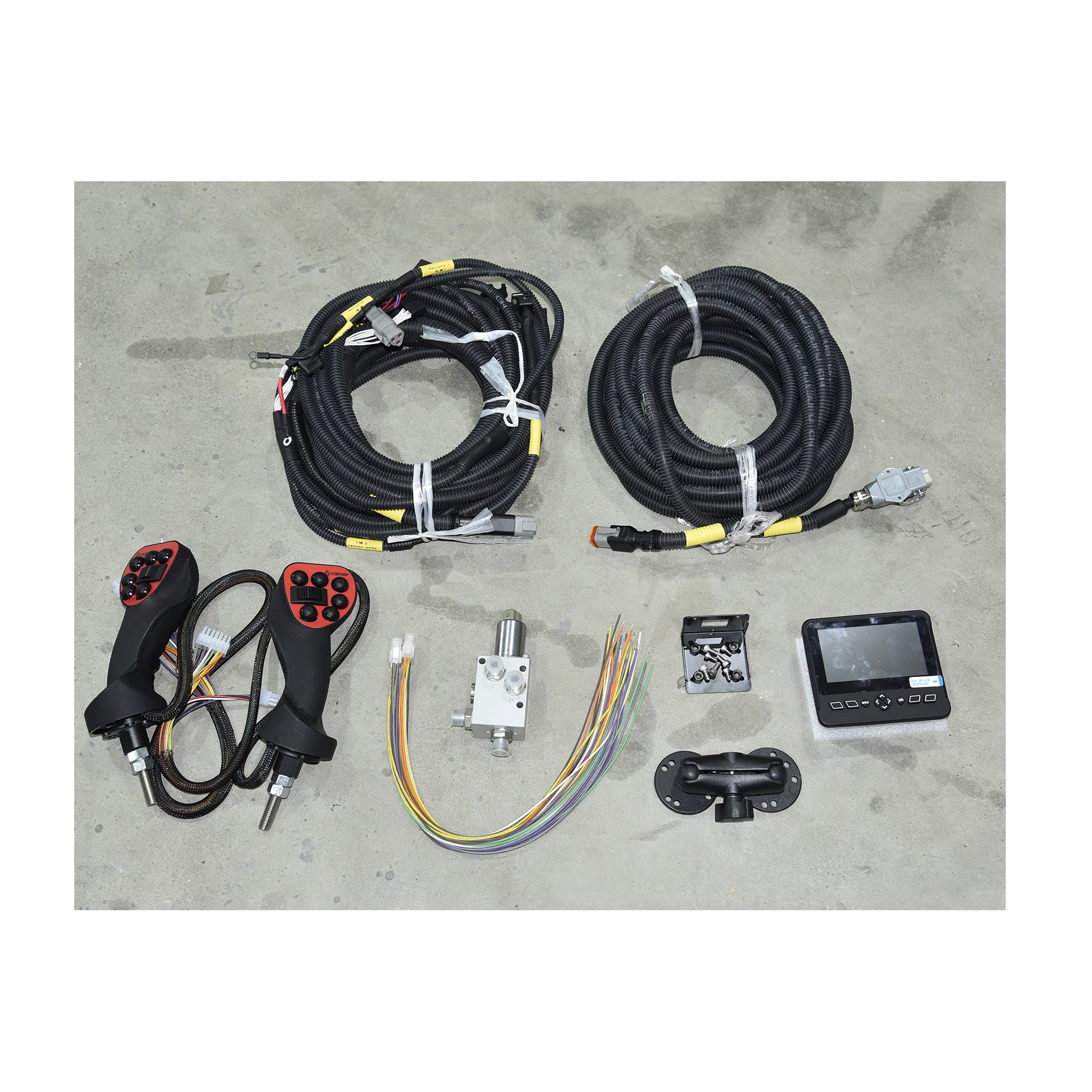 CATSU المدمجة حفارة الميل الدوار أتمتة حفارة حفارة الزيت الهيدروليكي نظام التحكم النسبي