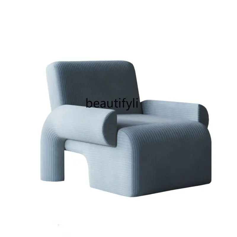 

yj Single-Seat Sofa Chair Modern Light Luxury Leisure Lazy Sofa Living Room Home Recliner