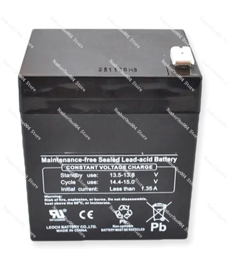 Emergency Power Battery Leoch Battery 12V DJW12-4.5AH is suitable for GiantKONE elevator