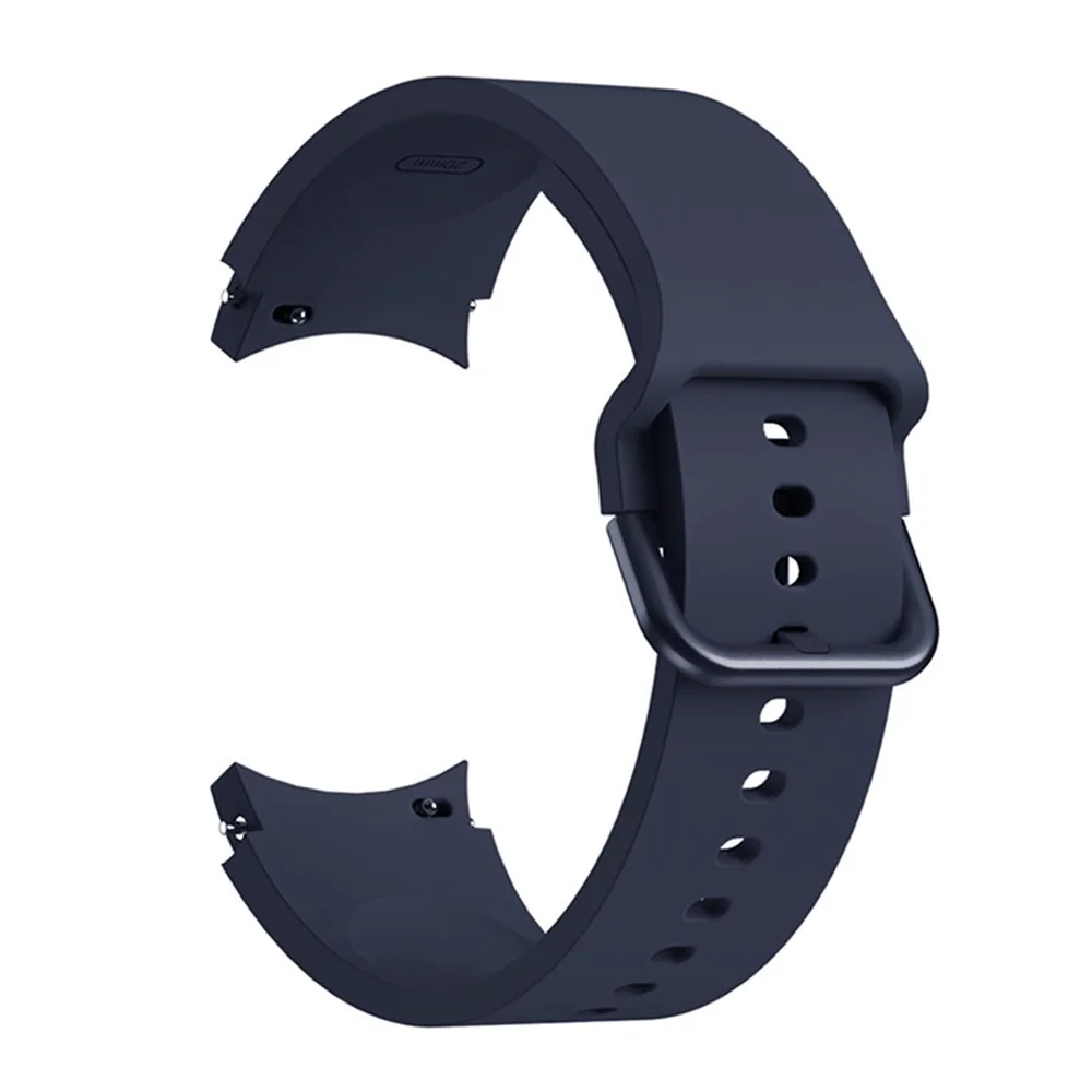 For Samsung Galaxy Watch 6 Strap 4/5/Pro/classic 46mm 42mm 44mm 40mm 47mm No Gaps Silicone Bracelet correa Galaxy Watch 4 band