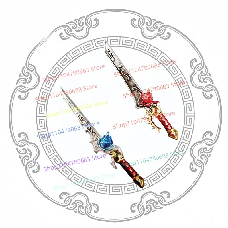 

Строительные блоки MOC, волшебный длинный меч, аксессуары для палаша, мини-фигурка, сборная модель, аниме, Коллекционная декоративная игрушка в подарок