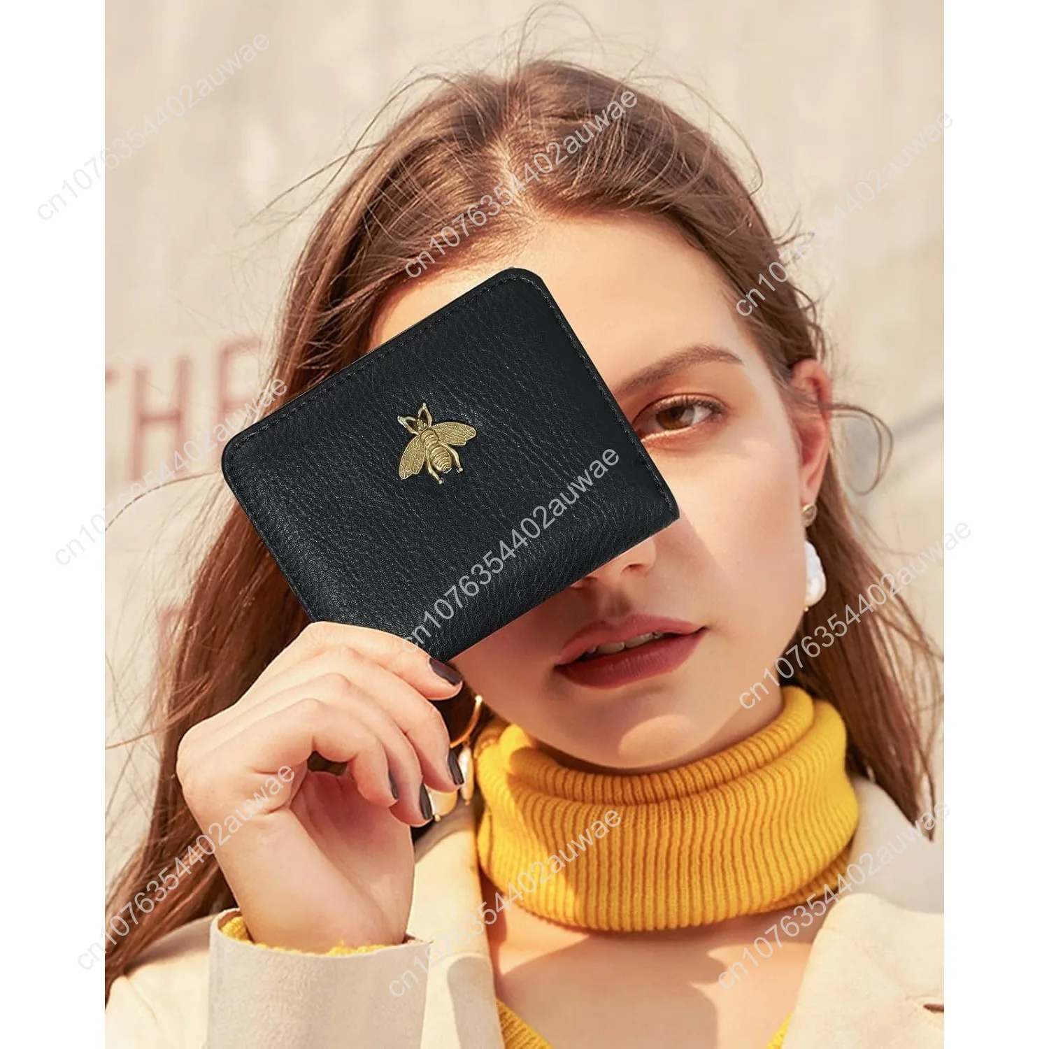 Bistup Credit Card Holder Wallet for Women Cute Leather Ladies Teen Girls Female Cardholder Wallets Accordion Purse Small Medium