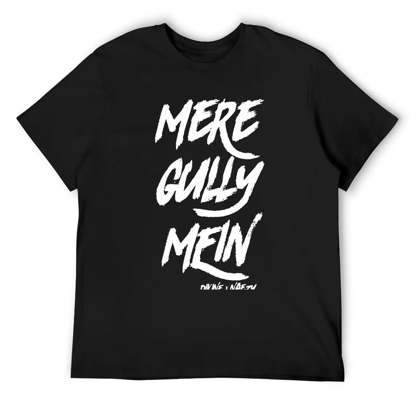 Mere Gully Mein - Gully Boy T-Shirt quick-drying animal prinfor boys designer shirts clothing for men