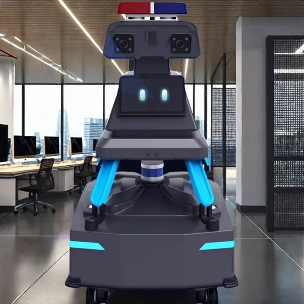 2024 New Outdoor Patrol Smart Robot Bodyguard Commercial Autonomous Scheduling Tasks for Nightclub Security Robot