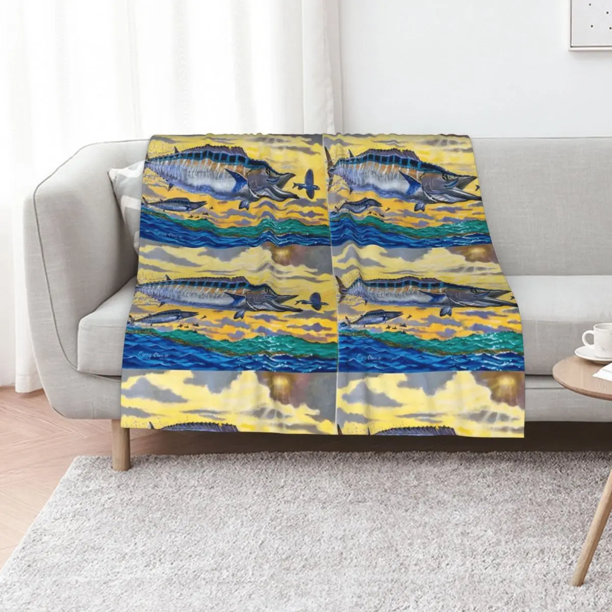 

wahoo sunrise Throw Blanket Moving Large Thins Thermals For Travel Blankets