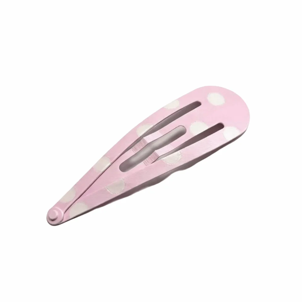 

Funny Extra-large Hair Clips Strawberry Pattern 3D Printed Curtain Clip Kawaii Style Polka Dot Creative Side Clip