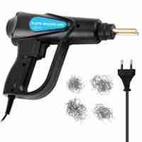 Car Bumper Repair Kit Plastic Welding Machine 70W Car Bumper Repair Kit 4 Types of Staplers for Welding Repairing Hot Stapler