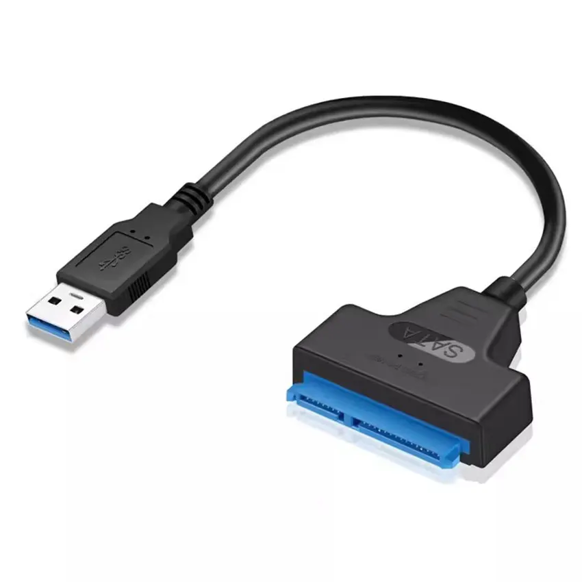 

SATA to USB 3.0 Cable Up to 6 Gbps for 2.5 Inch External HDD SSD Hard Drive 22 Pin Sata III Cable USB3.0 to Sata III Cord