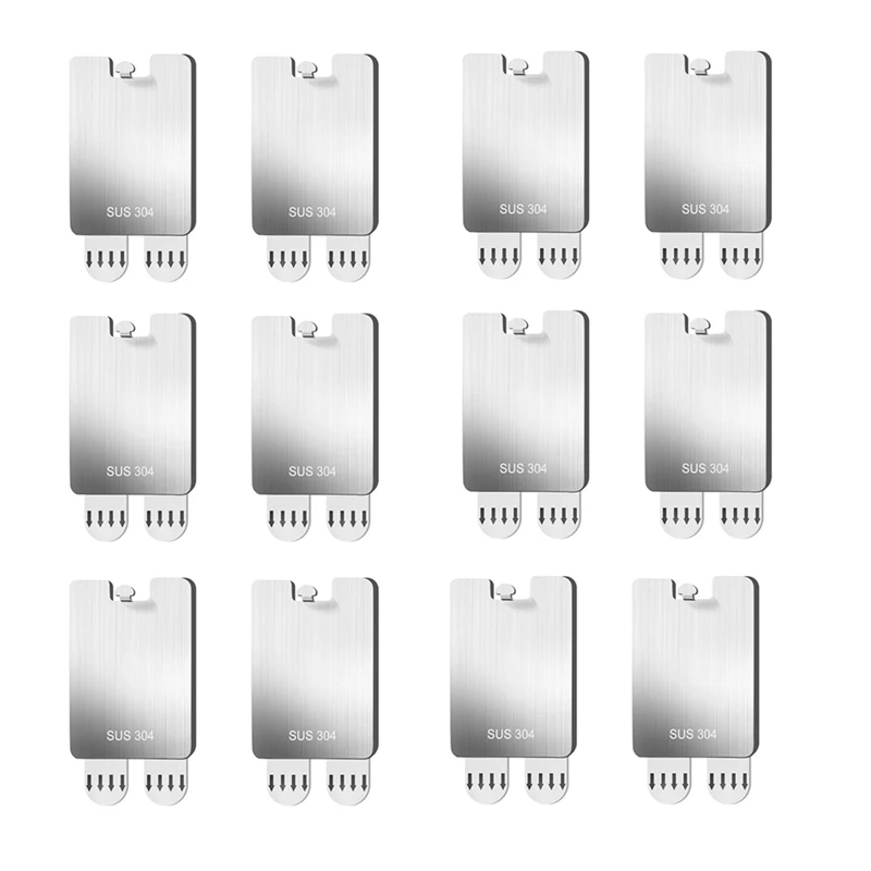 Picture Frame Hangers Damage Free Hanging, Picture Hanging Hooks No Damage to Wall Paint, Picture Wall Hangers 12 Pack-A14I