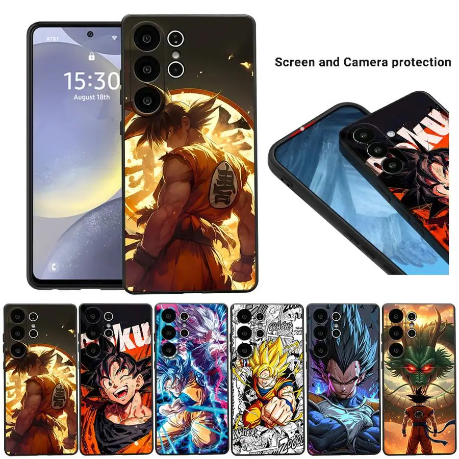 DragonS Ball Hot Cool Phone Cover Case for Samsung Galaxy S26 Ultra S21 FE Note 20 8 9 10 S24+ S25+ S10 S9 S24 S23 S20 S26+ S25