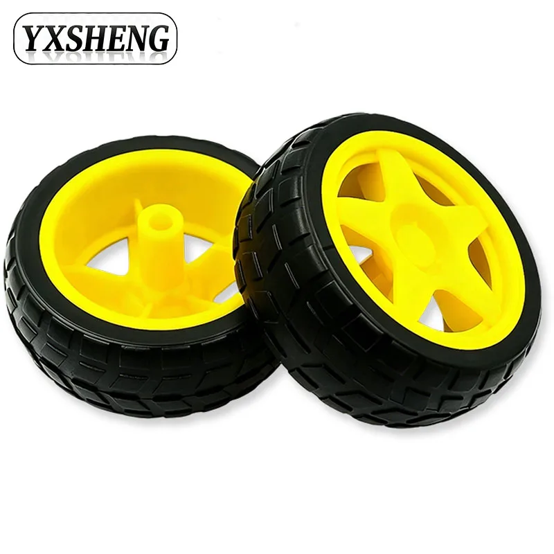 TT Motor Smart Car Robot Gear Motor For Arduino DIY Kit 2PCS Wheels Smart Car Chassis Motor Robot Remote Control