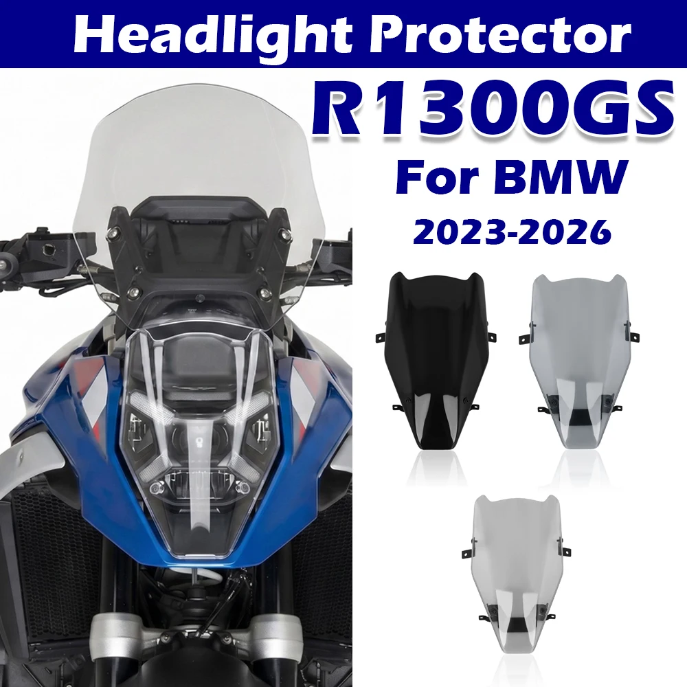 

For BMW R1300GS R 1300 GS 2023-2026 Windshield Windscreen Motorcycle Touring Wind Screen Headlight Protector R 1300GS