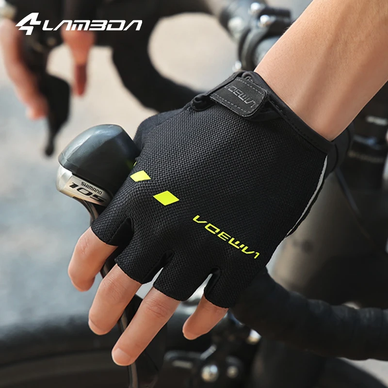 

LAMEDA Cycling Gloves Summer MTB Bike Gloves for Men Biking Gloves Half Finger Road Bike Bicycle Gloves Accessoiries