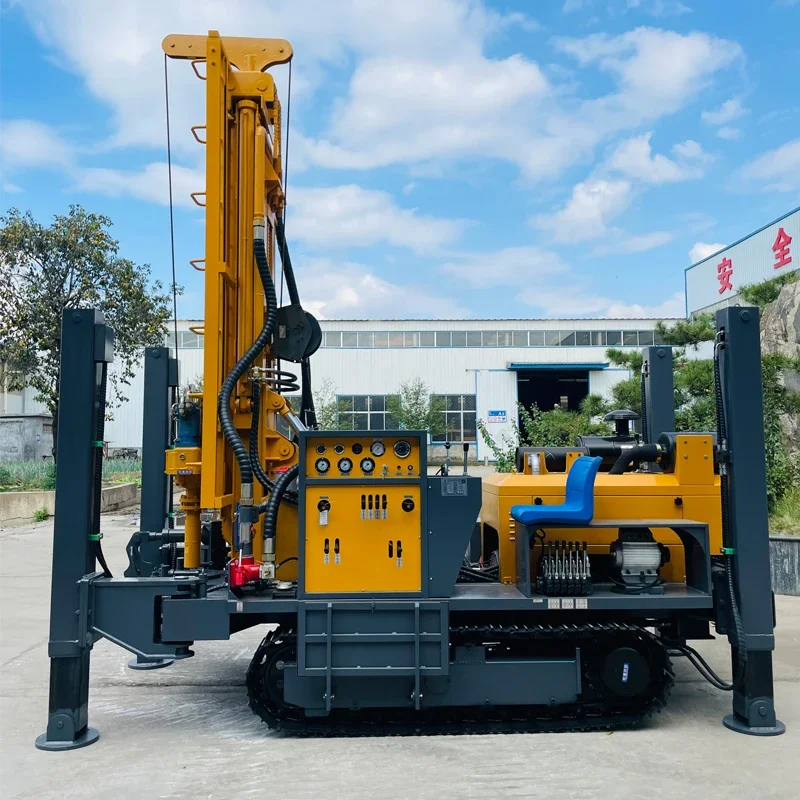 300M Depth Factory Hydraulic Truck Mounted Core Borehole Water Well Drilling Rig Tube Well Drilling Machine For Sale