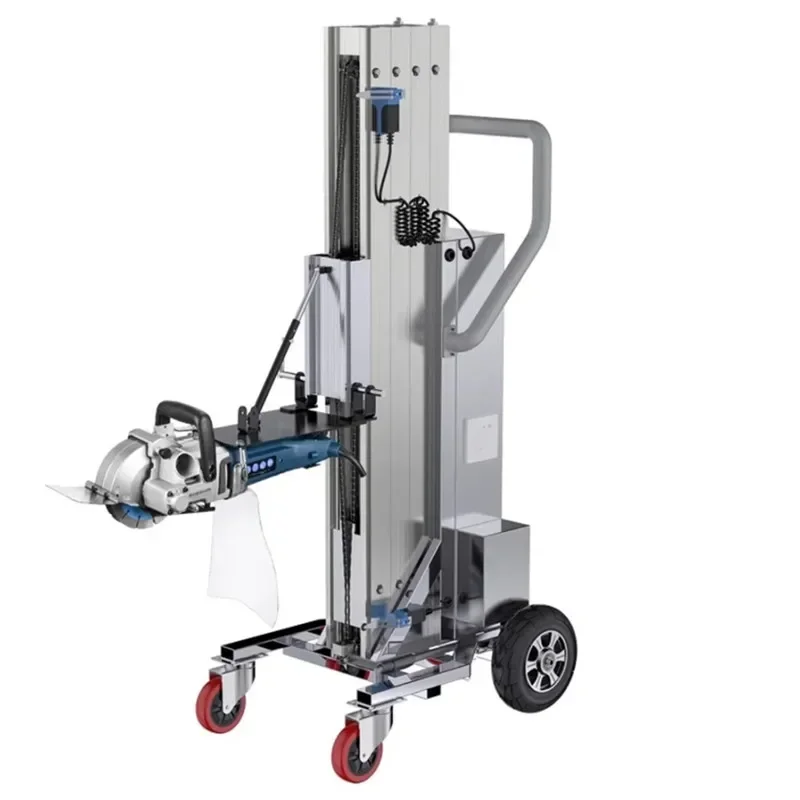 

220V NEW Automatic Lifting Shelf Slotting Machine Once Forming Dust-free Hydropower Installation Artifacts Concrete Cutting Mach