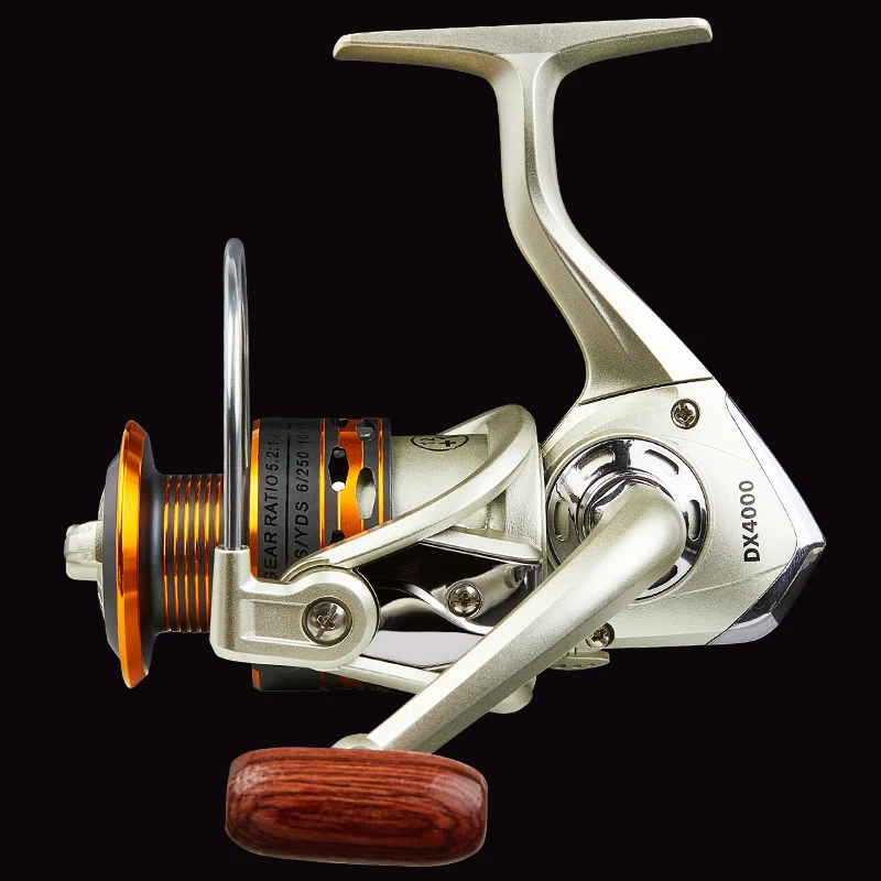 BILLINGS Spinning Reel,Spinning Fishing Reel With Fold Rocker,22 LB Max Drag,5.1:1/5.2:1 Gear Ratio,For Freshwater Saltwater