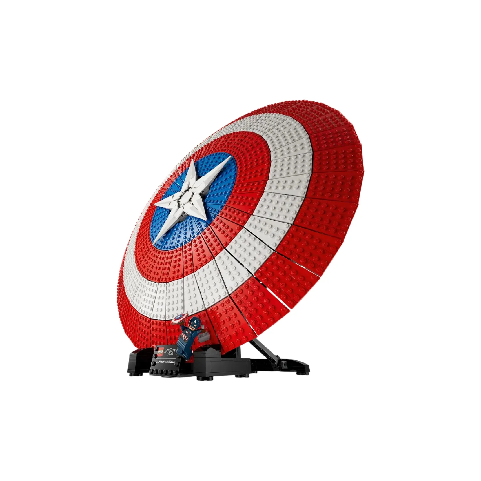 LEGO x MARVEL Super Hero Collection Captain America's Shield Building Blocks 3128pcs 76262 76262-1 view 4