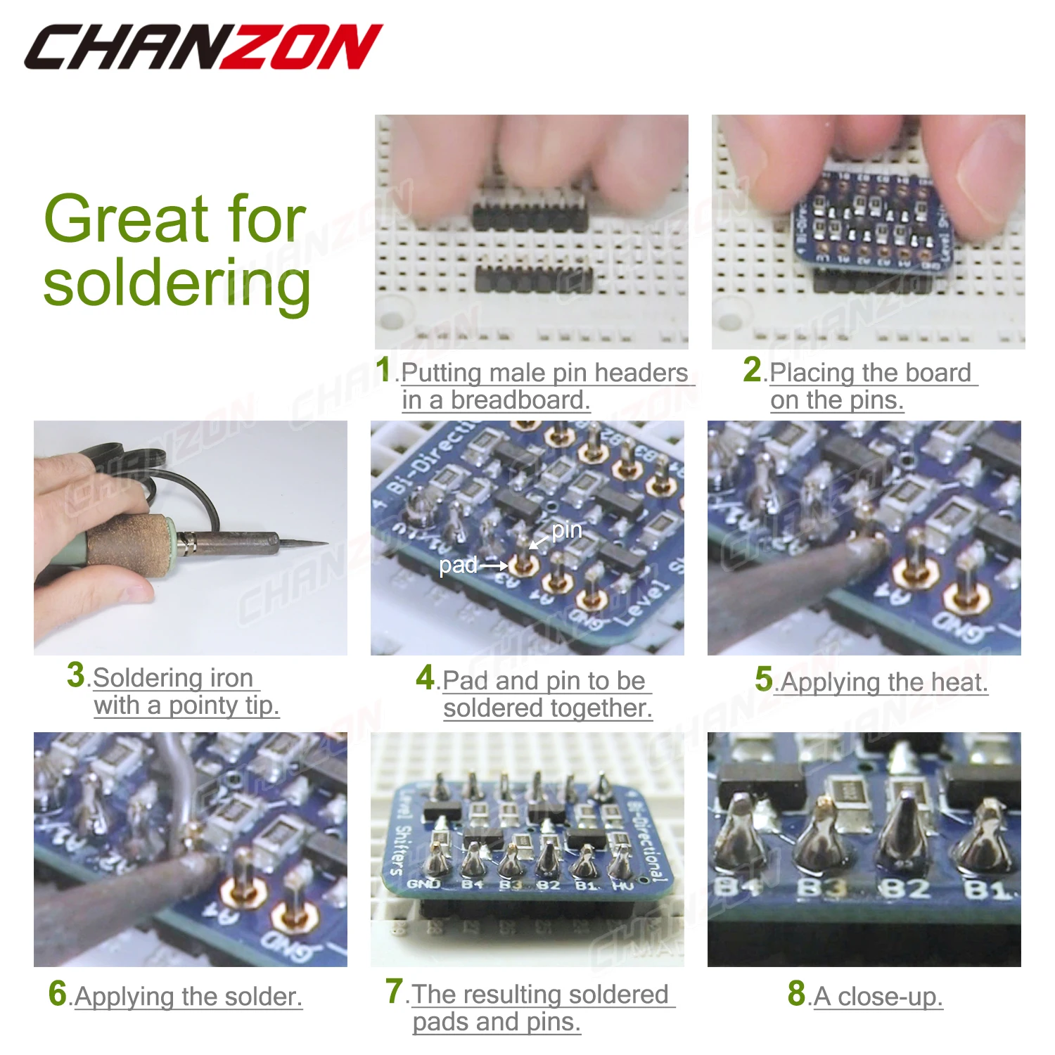 Neuer 2x20 Pin Stecker Gpio Dual-Header 40-polig Doppelreihig 2,54mm Vergoldet Zweireihiger Nano-Steckverbinder für Arduino PCB Raspberry Pi – Detail 8