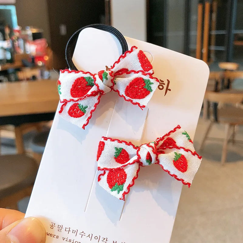 Cloth Girls Bow Hai…