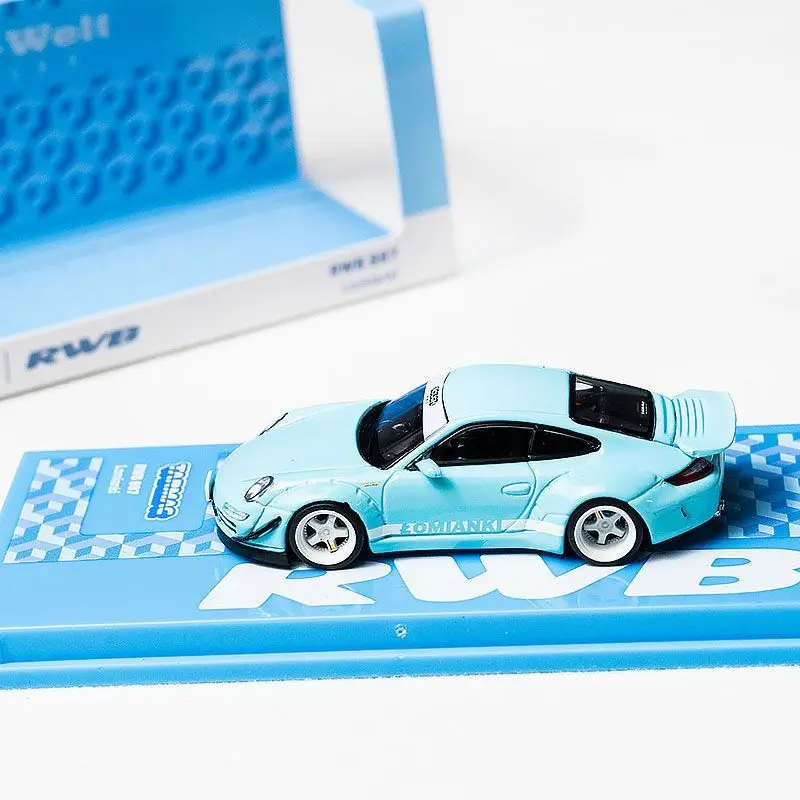 TW 1:64 Porsche RWB 997 modello di auto in lega Tarmac Works
