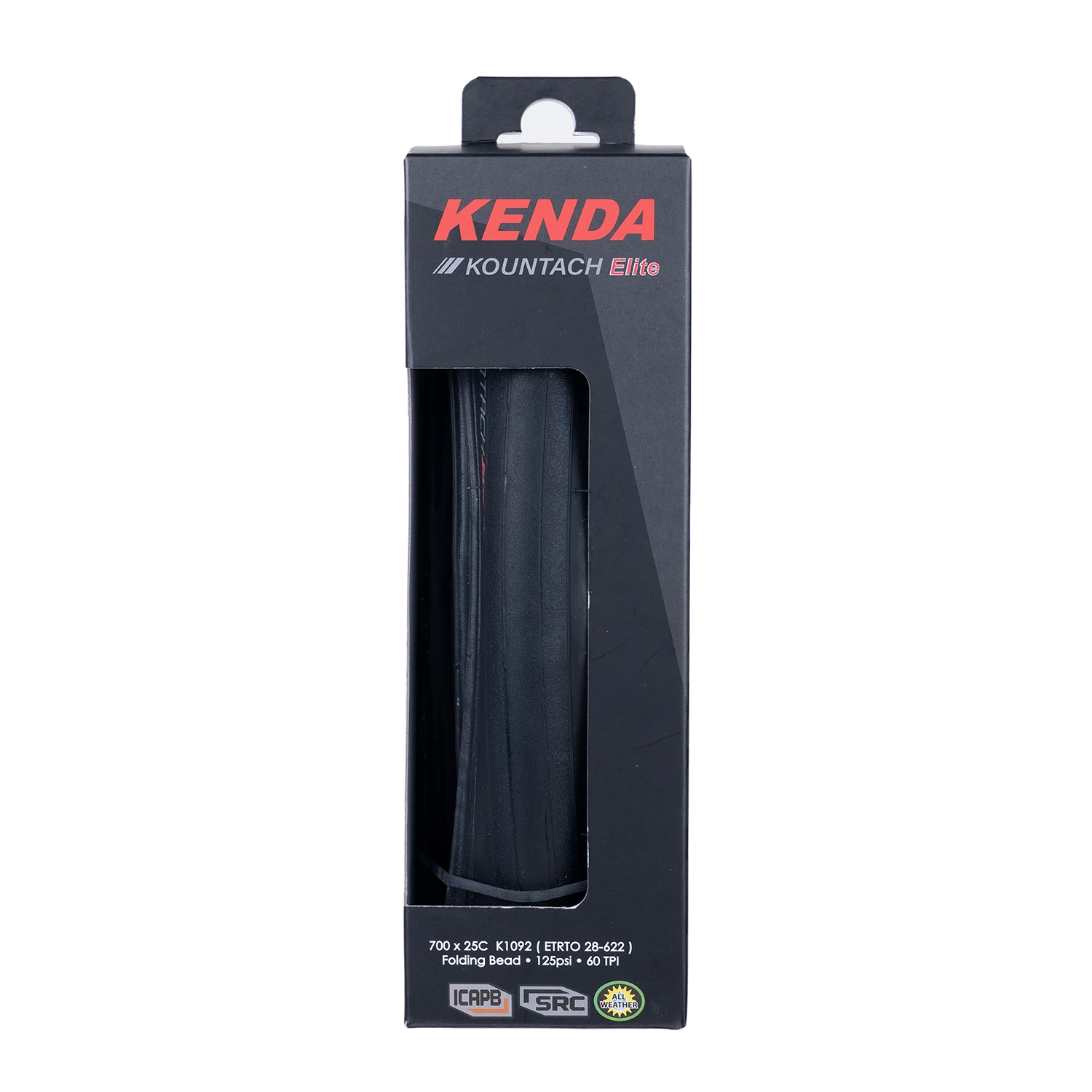 2 Stück Kenda K1092 Fahrradreifen 700x25C KOUNTACH ELITE Faltbarer Rennradreifen IRON CAP BELT Anti-Pannen-Schutzschicht – Detail 3