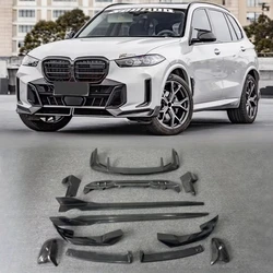 For BMW X5 G05 2023 2024 2025 2026 Carbon Fiber Front Lip Rear Diffuser Bumper Spoiler Side Skirt Rearview Mirror Cover Body Kit