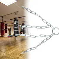 Heavy Duty MMA Boxing Heavy Bag Chain Punching Bag Hanger Chain Replace Training Metal Chain Accessories Boxing Martial Arts
