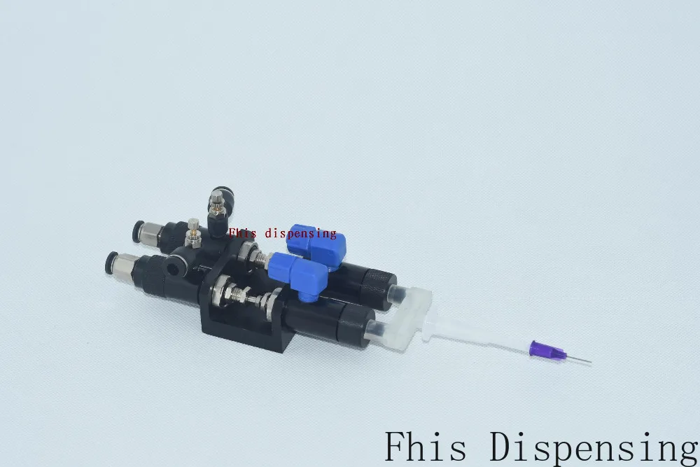 Mixing Tube Connected MA Series FHIS-1919AB2 Two-Cylinder Adjustable Suction Fluid Dispensing Valve