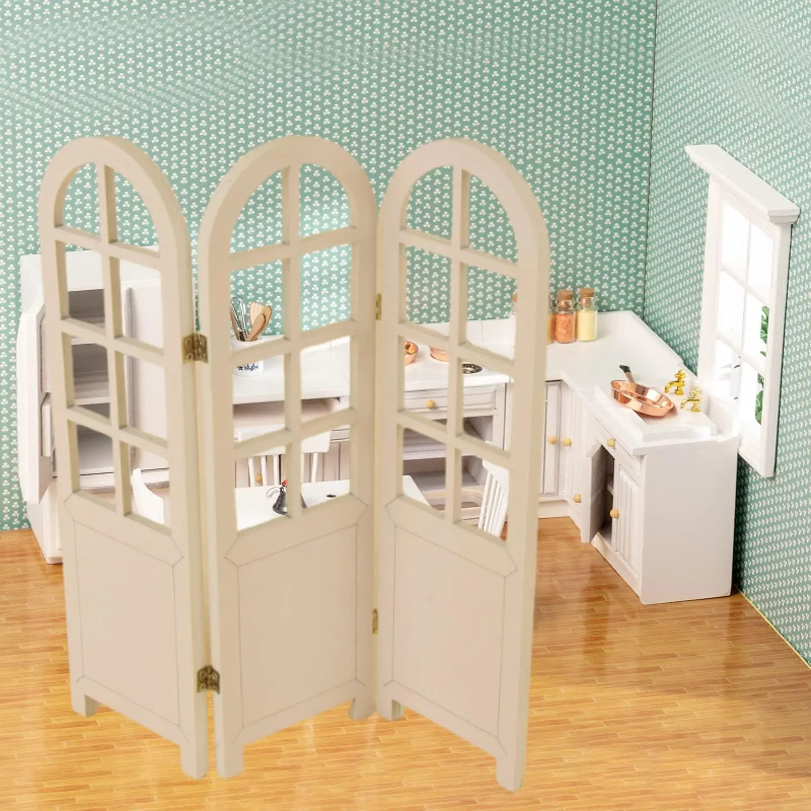 1/6 Scale Dollhouse Screen Photo Props Doll House Decoration ,Model Miniature Furniture for Window Display ,Life Scene Layout